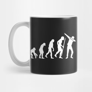 Evolution Dab / Dabbing (white) Mug